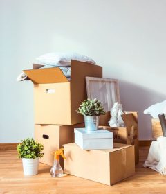 organize before moving