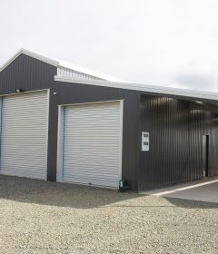 High-quality steel garages